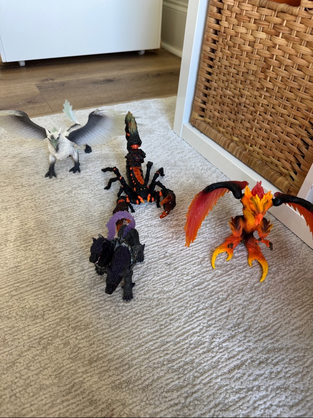 Set of 4 Dragon & Creature schleich Figures